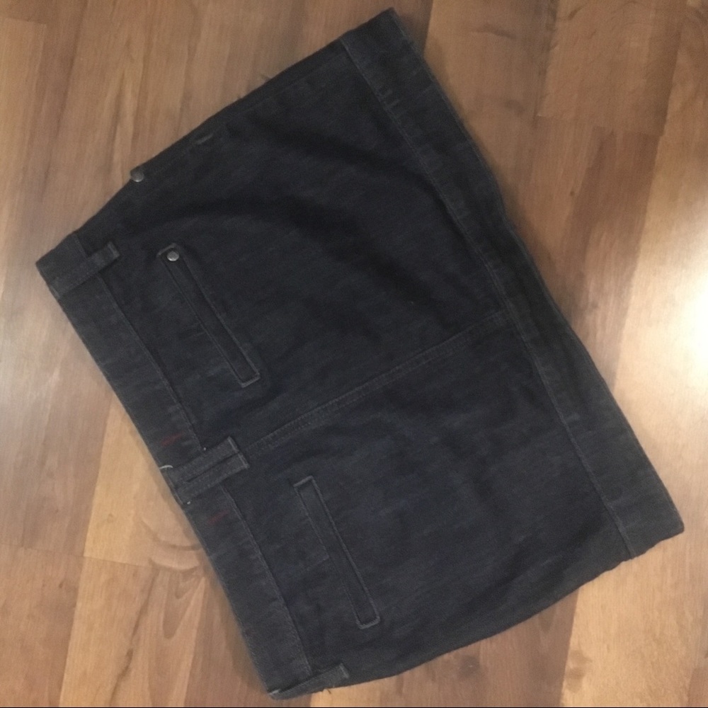 DC Boogie Slim Denim Jean Skirt Sz 28 - Picture 3 of 6